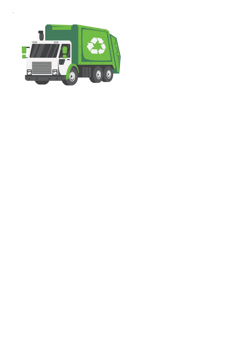 ゴミ収集車