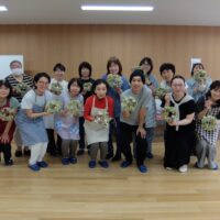 アンティーク紫陽花リース2集合写真