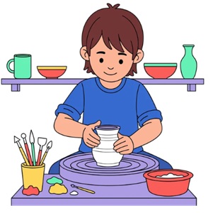 子ども陶芸