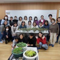 多肉植物の寄せ植え講座2