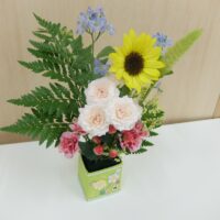 花育フラワーアレンジメント1