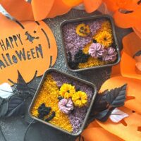あんこのお花しぼりハロウィン