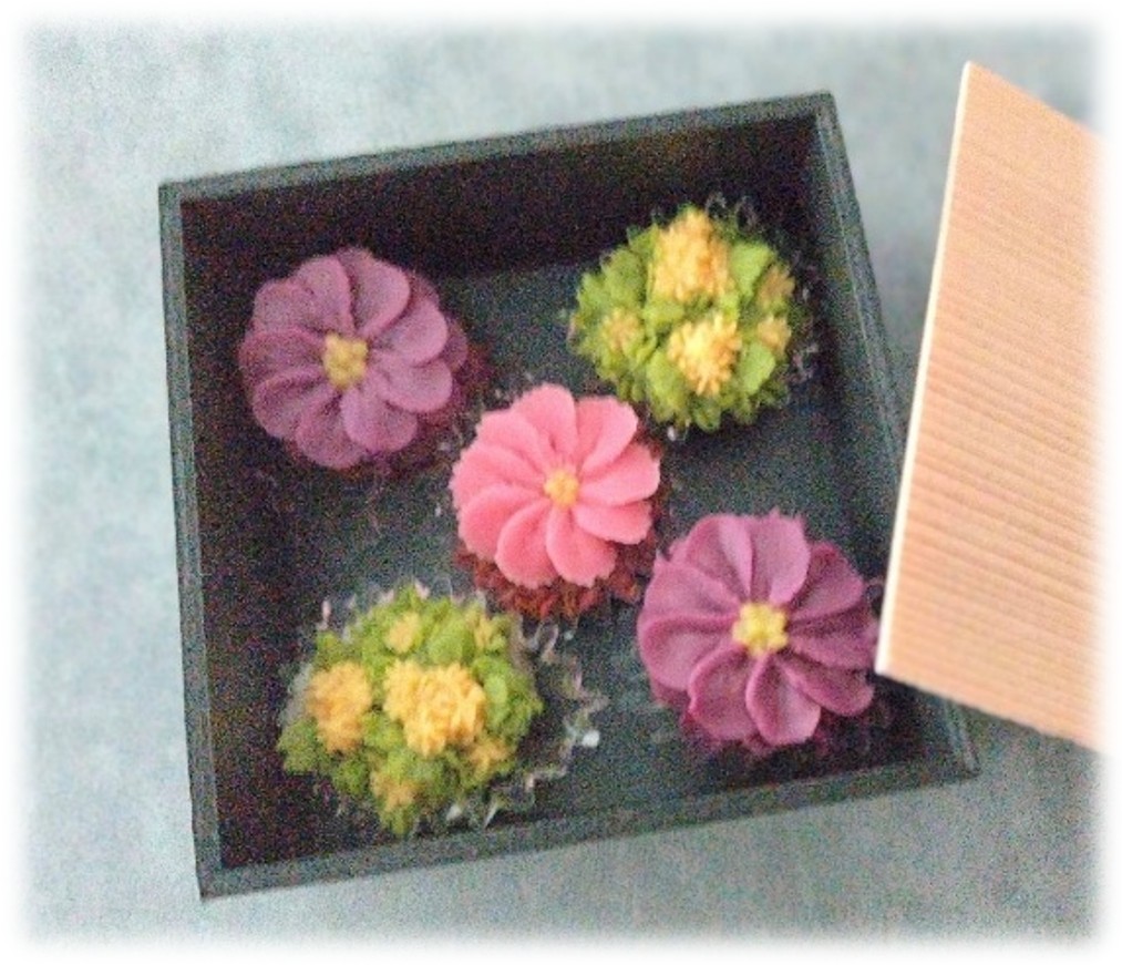 あんこのお花しぼり秋