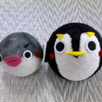 和紙で作る起き上がりこぼし