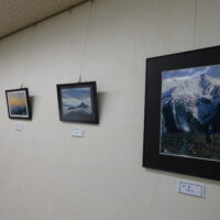 山の写真展