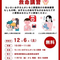 ママとパパのための救命講習
