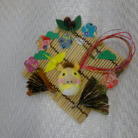 なぎ先生の工作（干支の飾りもの）2