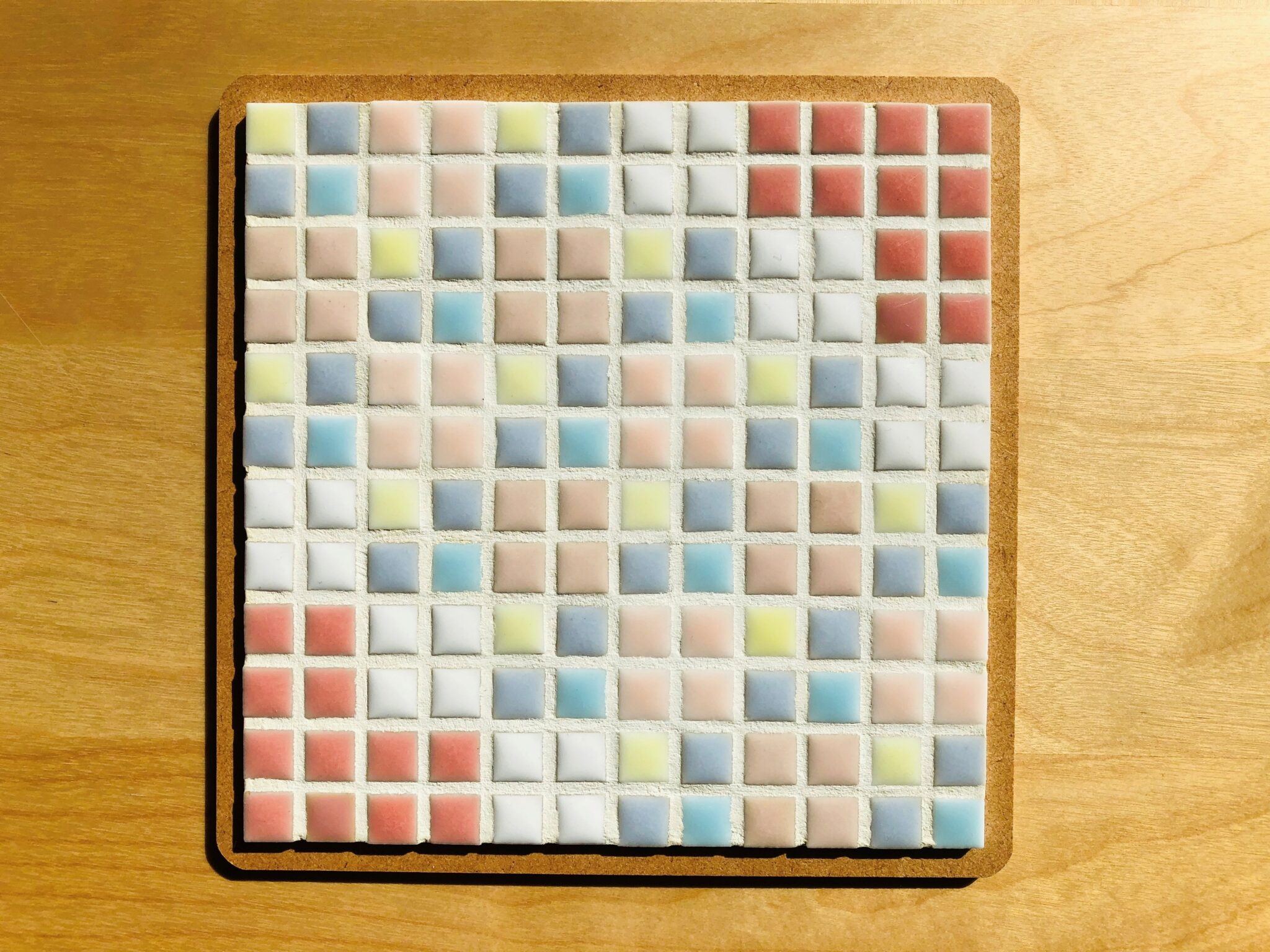 タイルで作る春の鍋しき