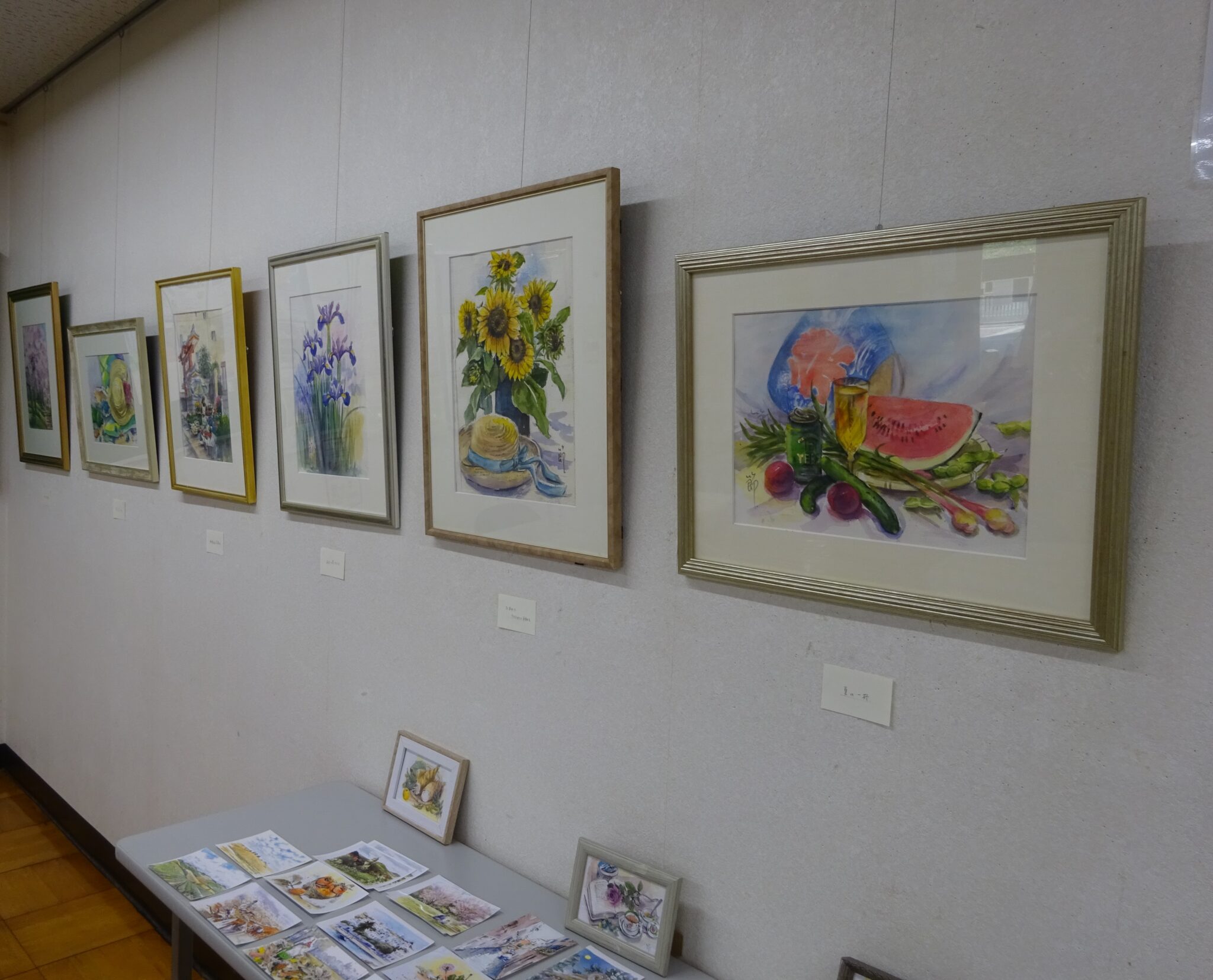 石川節子水彩画展1