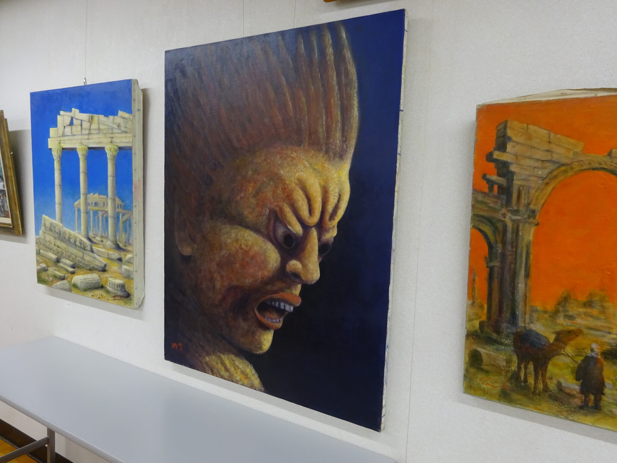田中さん絵画展４