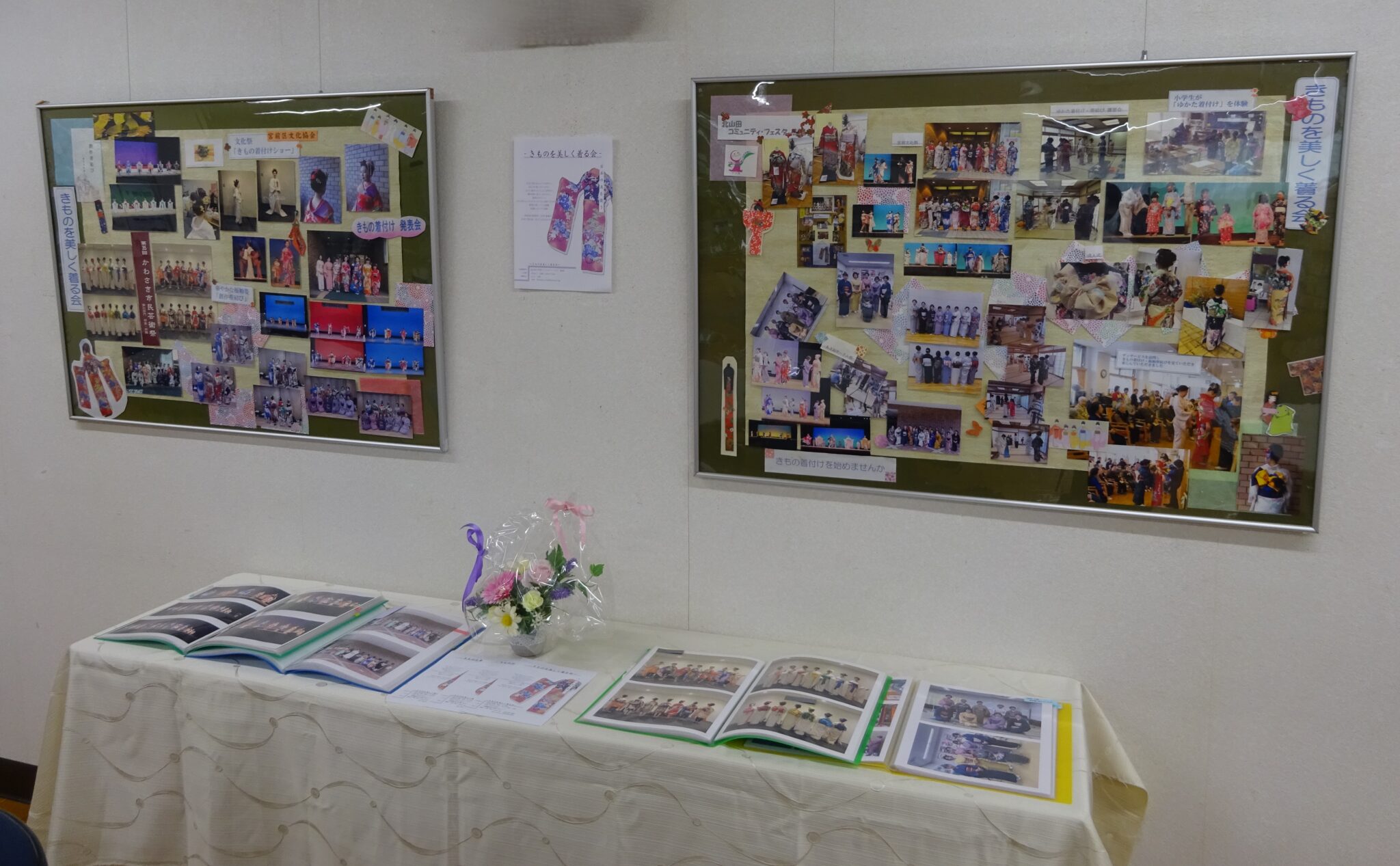 きものを美しく着る会パネル展