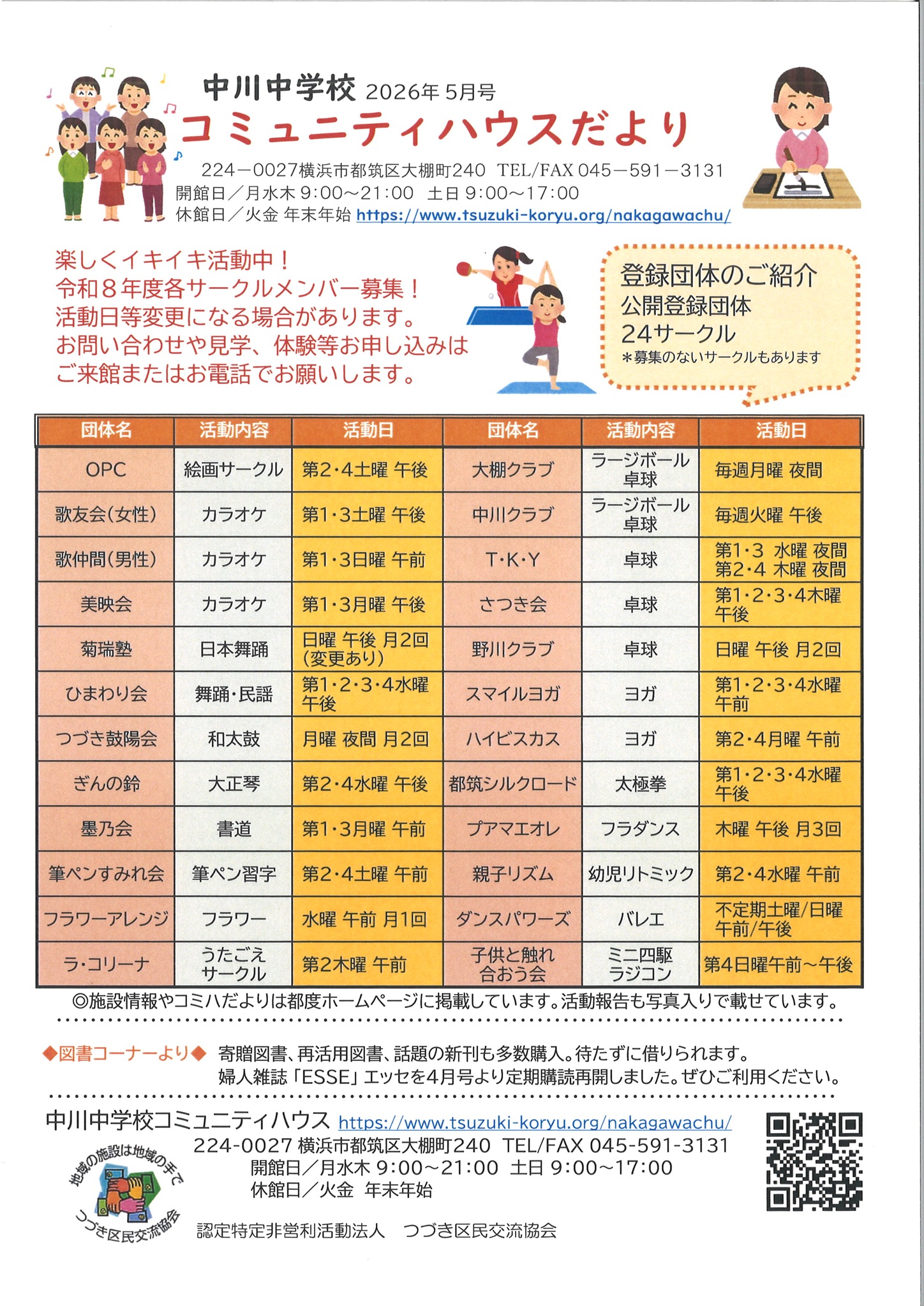 コミュニティハウスだより５月号
